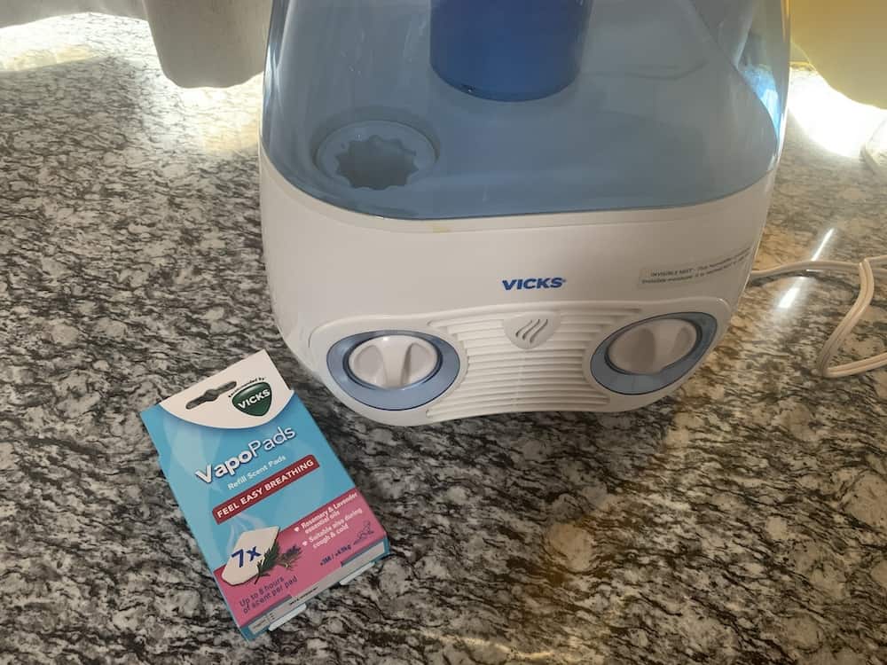 humidifier and vapopads