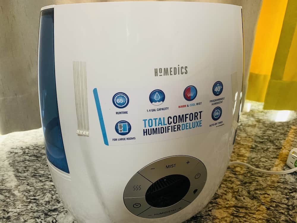 how to clean HoMedics humidifier