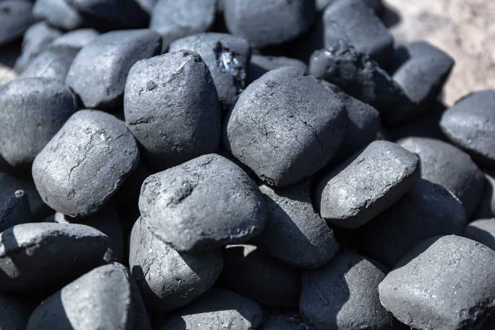 charcoal briquettes to keep basement dry