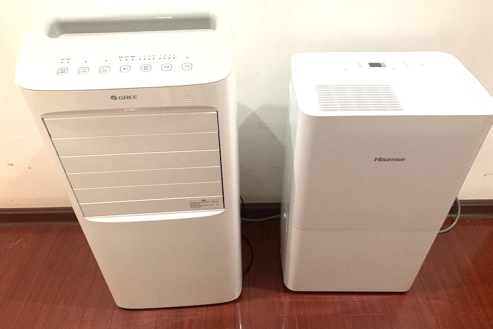 dehumidifier with swamp cooler