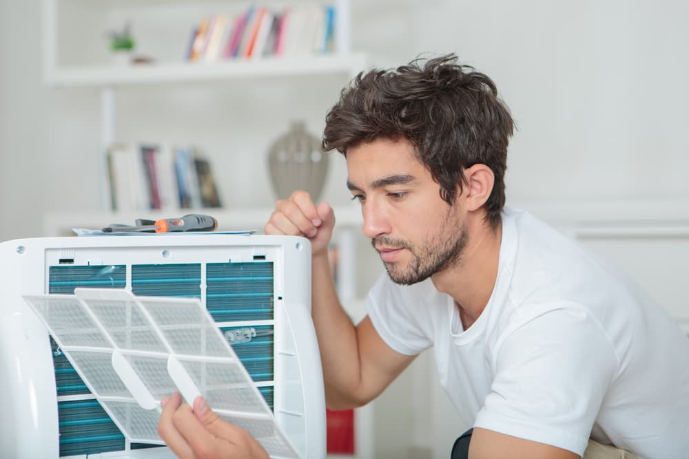 why portable ac is leaking water