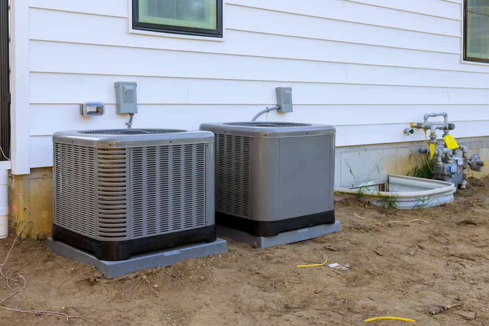 AC outdoor unit condenser pad pulsating