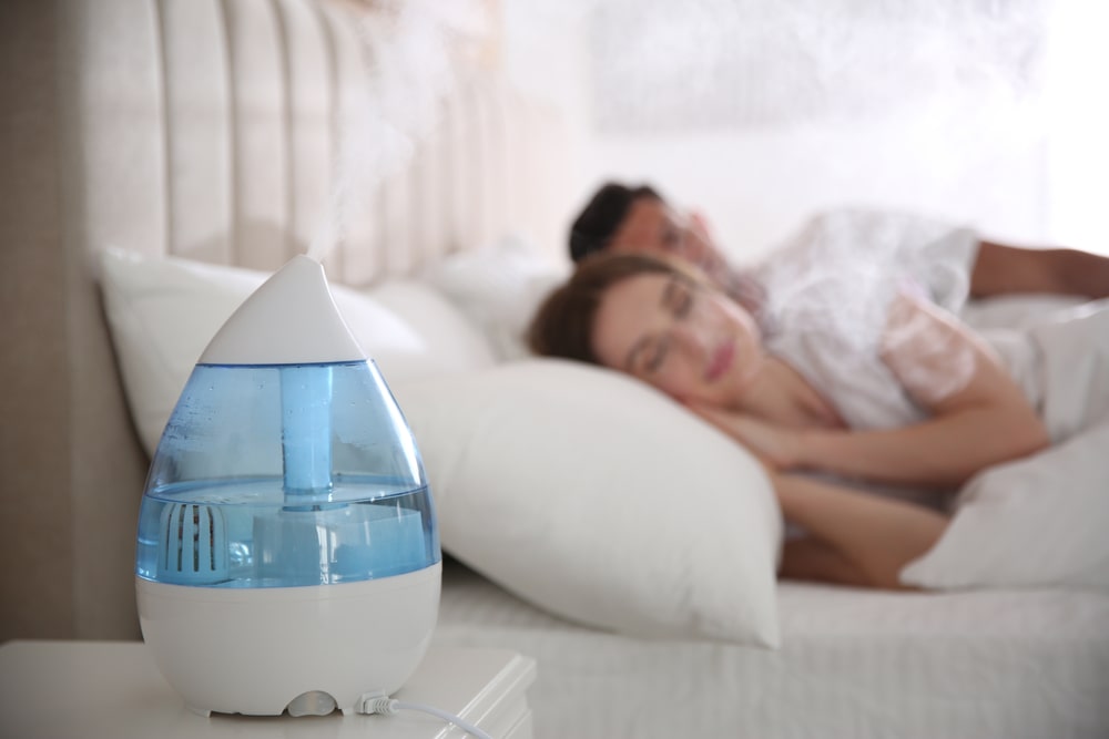 benefits of a humidifier while sleeping