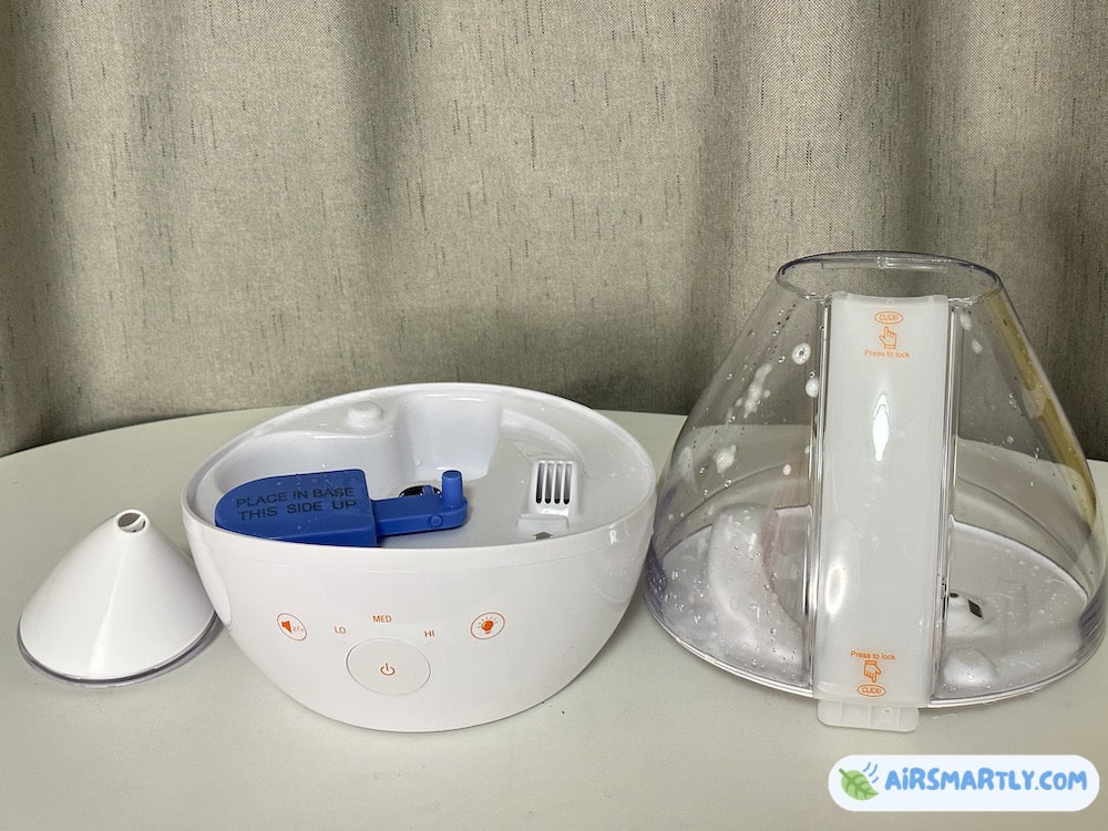 crane drop humidifier easy to clean