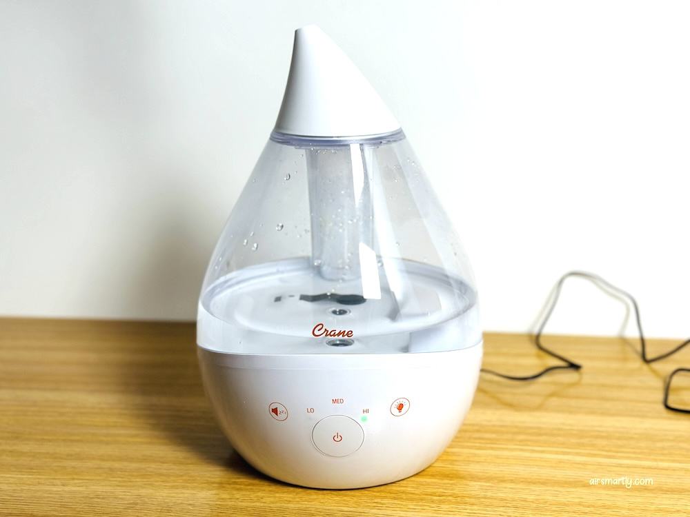 Crane Drop 4-in-1 Cool Mist Humidifier & Sound Machine Review