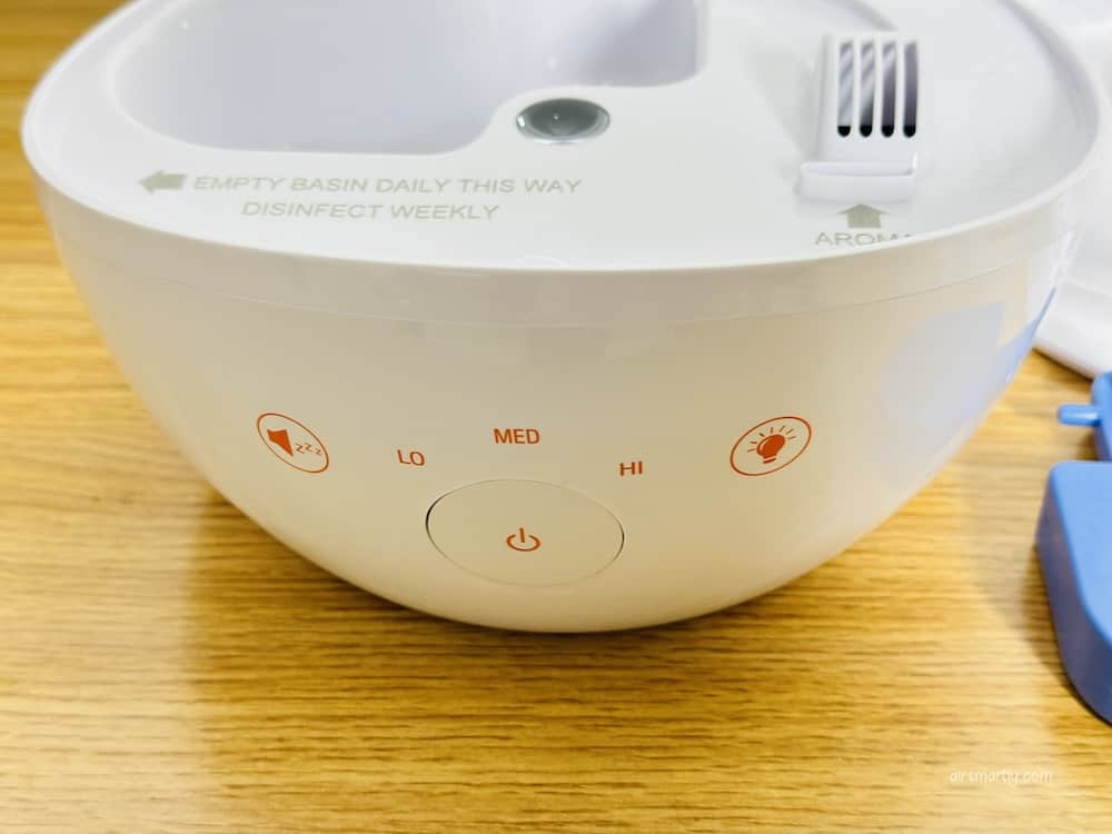 crane 4-in-1 humidifier review-sound machine