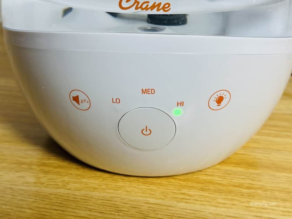 crane 4-in-1 humidifier review-usability
